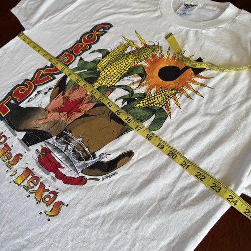 Vintage Cornyval T Shirt Size XL 1997 Helotes Texas Rodeo Parade Western Cowboy - Picture 7 of 10
