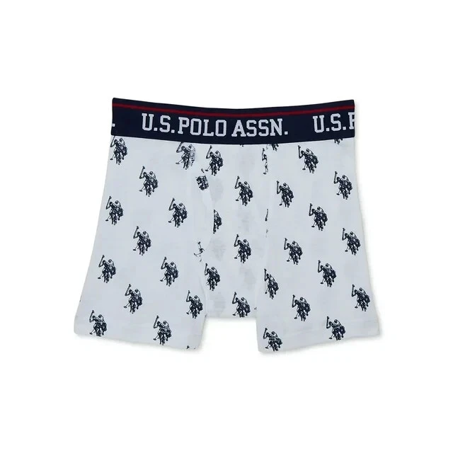 Pack de 5 - U.S. Polo Assn. Calzoncillo Boxer Ropa Interior Niño S Multicolor Cintura Elástica Foto 4 de 4