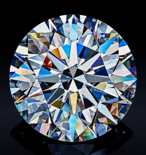 Certified 8.00 CT Natural Diamond Round Cut D Grade VVS1 13x13x8 mm - Picture 3 of 9