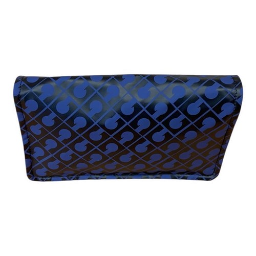 GHERARDINI PORTAFOGLIO DONNA MORBIDO IN TESSUTO CHIUSO CON STRAPPO blu GH 0422 - Imagen 4 de 5