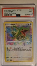 Pokemon Vivid Voltage Rayquaza Amazing Rare 138/185 PSA 9 MINT