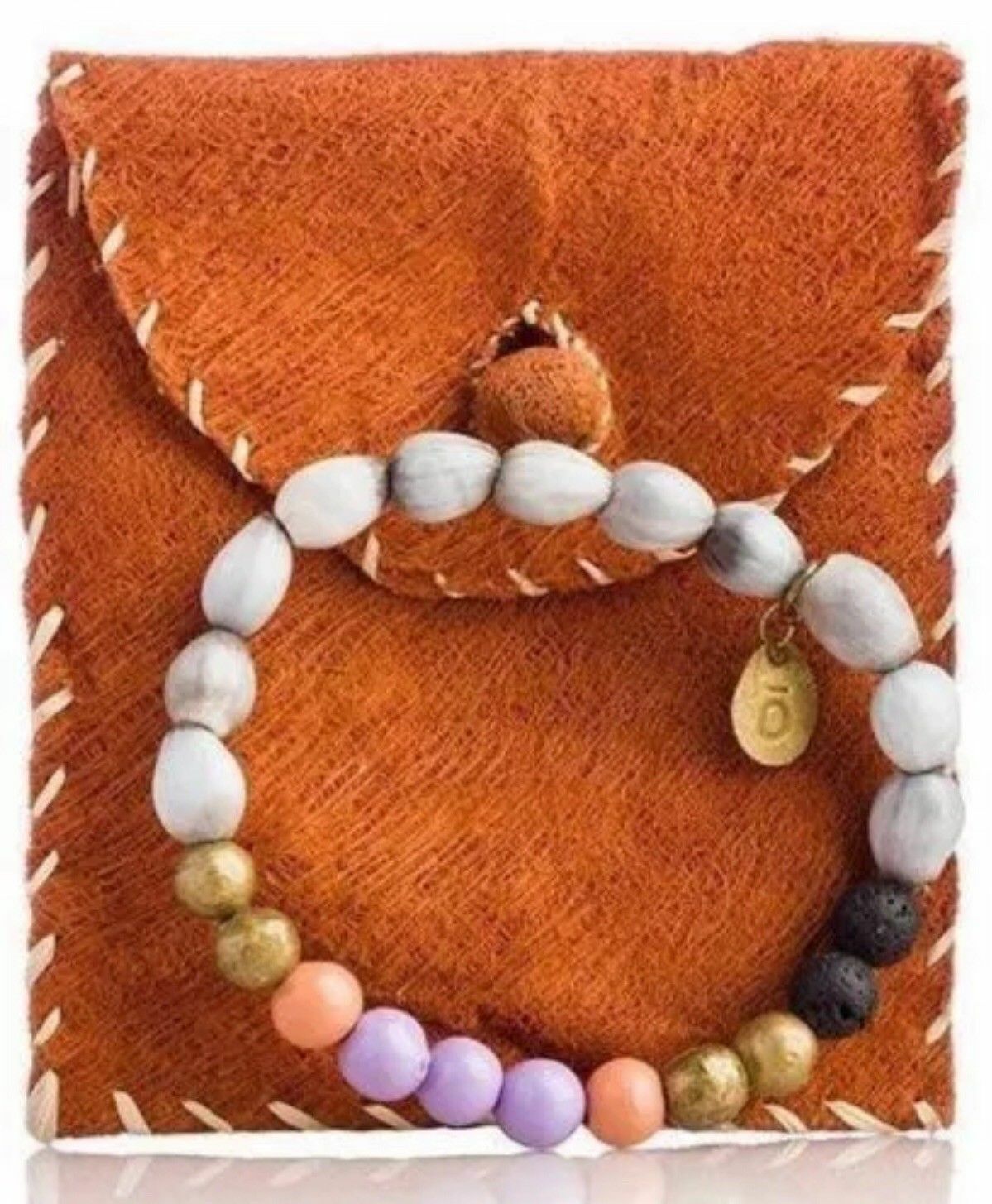 doTERRA UGANDAN AROMA BRACELET ESSENTIAL OIL NEW GIFT RARE BEADS