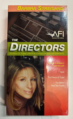 AFI American Film Institute Barbara Streisand The Directors VHS 2000 sealed