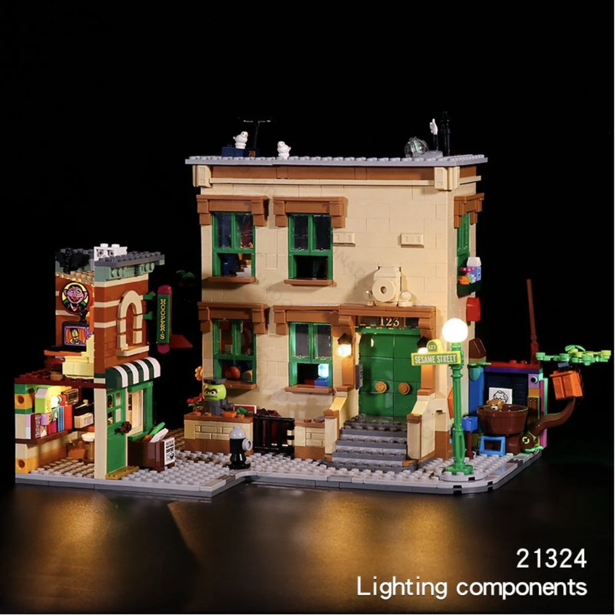 LED Light Kit for Lego 21324 123 Sesame Street set | eBay