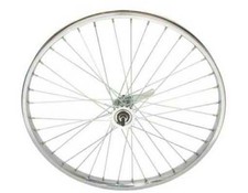 Chrome Plated 26" x 2.125 Steel Bike Wheel 36 Spoke 12g UCP Spoke Beach Cruiser