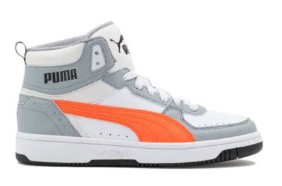 Puma Rebound Joy Blocked Jr Damen Schuhe Herren Jungen High Sneaker Mid Basketball