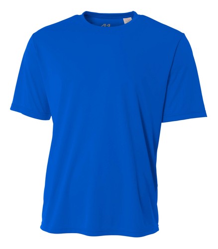 A4 Mens Dri-Fit Workout Running Cooling Performance Crew Jogging T-Shirt - N3142 - Picture 29 of 37