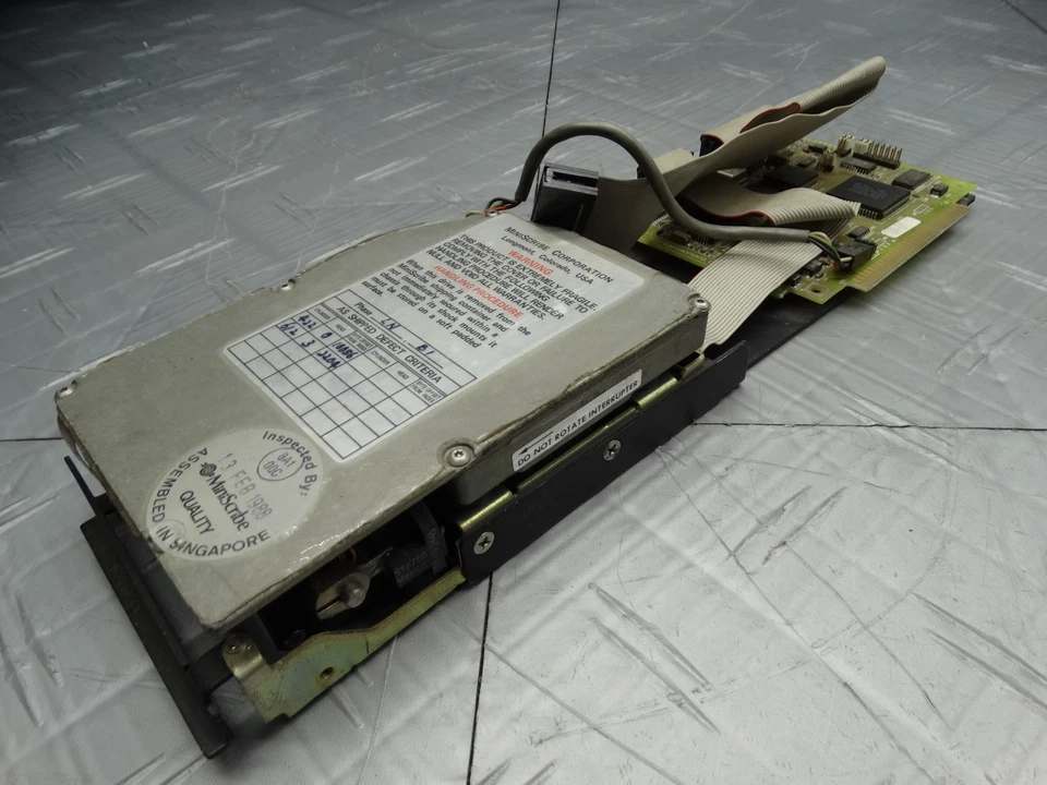 MiniScribe Corporation Internal Hard Drive 8438 Legacy Drive + Controller Card - Image 2 of 4