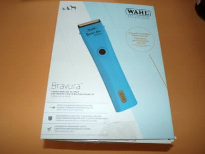 Wahl Bravura Clipper Blade Cordless Animal Clippers - NEW - Open Box