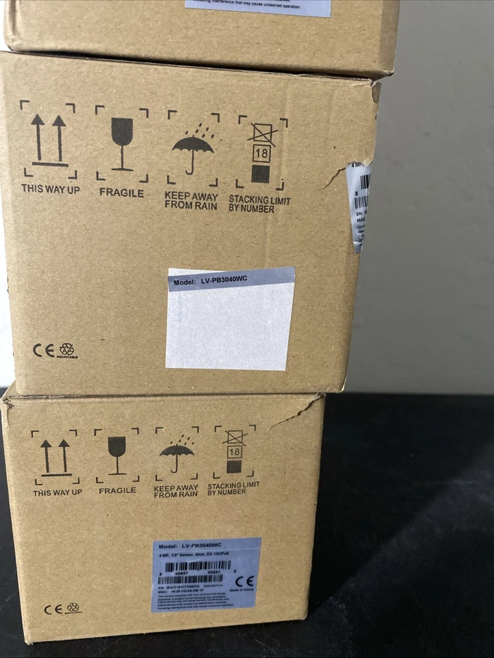 LaView LV-PB3040W 4MP Bullet Outdoor/Indoor Camera - Open Box/New Lot Of 4 - Image 4 of 4