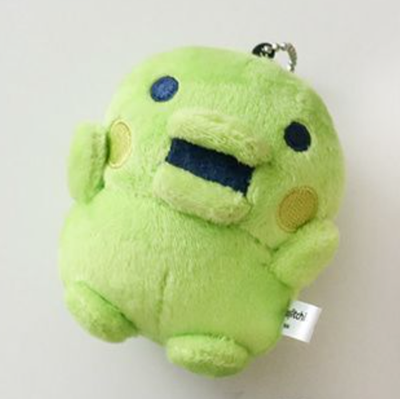 Tamagotchi Plush Doll Series Kuchipatchi 9cm Keychains Keyrings