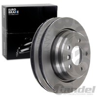 2X Eurobrake Bremsscheiben 298Mm BelÜFtet Hinten Passend FÜR Alpina B10 BMW 5 |