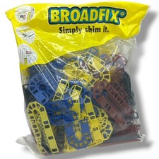 PLASTIC PACKERS WEDGES  SHIMS Mixed Bag x200 43mm x 100mm 1,1.5,2,3,4,5,6,10mm