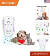 99 Effective Cat Litter Deodorizer  Odor Eliminator - Compact White Design