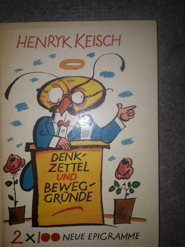 2x100 Neue EPIGAMME-H.Keisch-Eulenspiegel-1 .Auflage 1983-101 Seiten-20,5x14,6