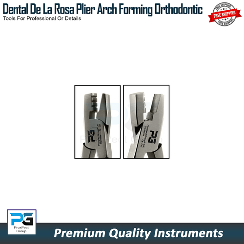 ORTHODONTIC PLIERS UTILITY LOOP WIRE FORMING ARCHWIRE BENDING PLIERS INSTRUMENTS - Picture 24 of 40