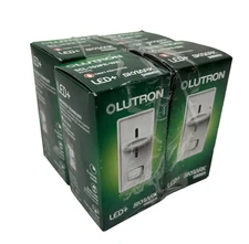 LOT OF 4 Lutron Skylark LED+Dimmer Switch 150W LED Single Pole or 3 Way White