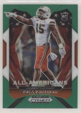 2021 Panini Prizm Draft Picks All-American Green Prizm Greg Rousseau #200 0g8o