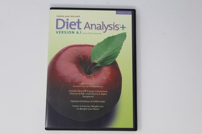 Diet Analysis+ Version 6.1 Cd-rom Esha Research