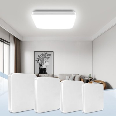 LED Ceiling Light Ultra Thin Square Modern Flush Mount Lamp Bedroom Living Room