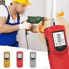 Handheld 6in1 Stud Finder with Metal Wood Cable Pipe and Live Wire Detection