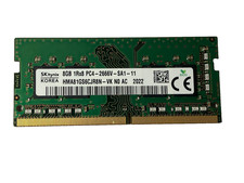 SK Hynix Ram 8GB DDR4 PC4-2666V-SA1 HMA81GS6CJR8N-VK 260pin SODIMM Notebook