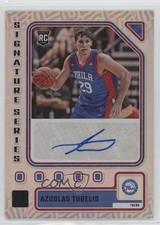 2023-24 Panini Donruss Signature Series Azuolas Tubelis #SS-AZU Auto 1p4b