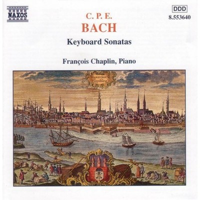 8553640 Chaplin Bach, C.P.E.: Klavier Sonaten CD 8553640 NEU