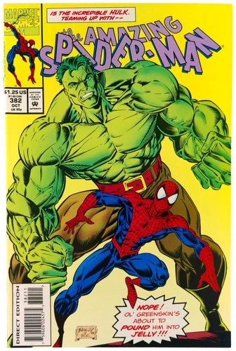 Amazing Spider-Man #382 1993 Marvel Comics VF/NM Comic Book Direct