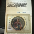 1996 Upper Deck Jeff Gordon  Autograph Black Ink Rare # 338/1000 Card — photo 1