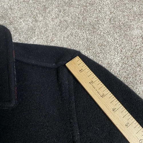 Gloverall Original English Coat Jacket Black Wool Donkey Formal Chore 36 XS image 10
