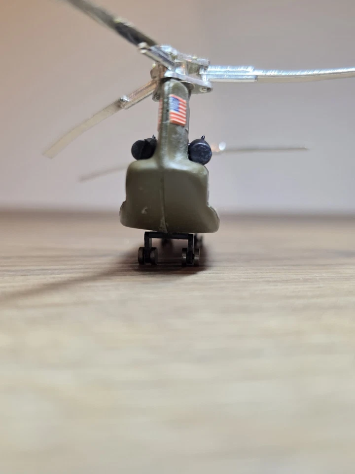 Helicóptero Diecast Zylmex "Chimook Coptor" De Colección - FUERZA AÉREA DE EE. UU. - Hong Kong Foto 3 de 4