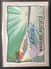 2020 Topps Gallery Baseball Modern Artists Auto /25 #MP-29 Matt Chapman