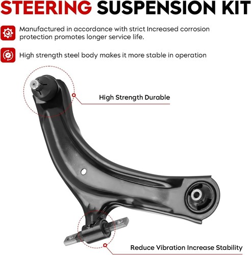 Front Lower Control Arm with Ball Joint Left Right for 2008-2013 Nissan Rogue - Picture 5 of 5