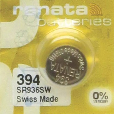 Renata Uhrenbatterie, 394 SR936SW, Batterien - Premium - +60% Long Life - Mad...