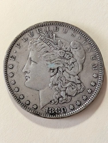 XF 1880-P Morgan Silver Dollar