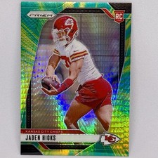 2024 Panini Prizm Rookie Jaden Hicks Hyper Prizm /180 - Kansas City Chiefs (RC)