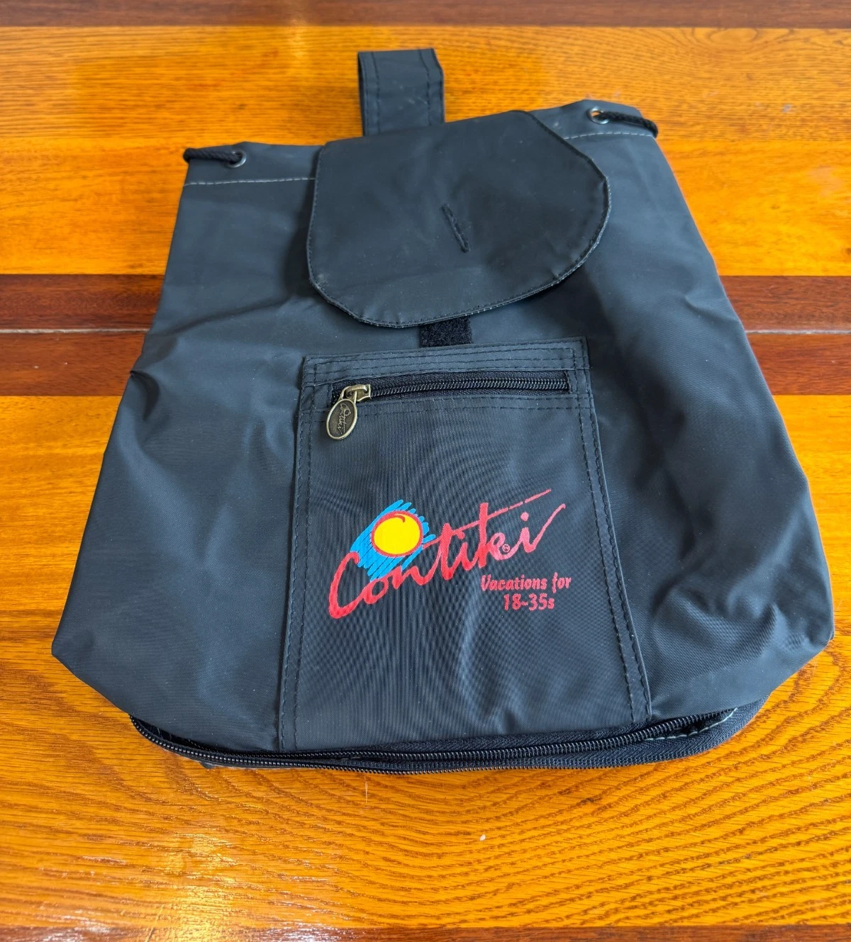 CONTIKI TRAVEL BACK BACKPACK SLING / SHOULDER BAG- VACATION