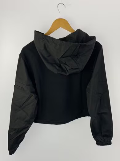 PRADA / 2022 / RE NYLON / Cropped Hoodie / Size S / Cotton / Black / ASC1 2022 1 thumbnail 2