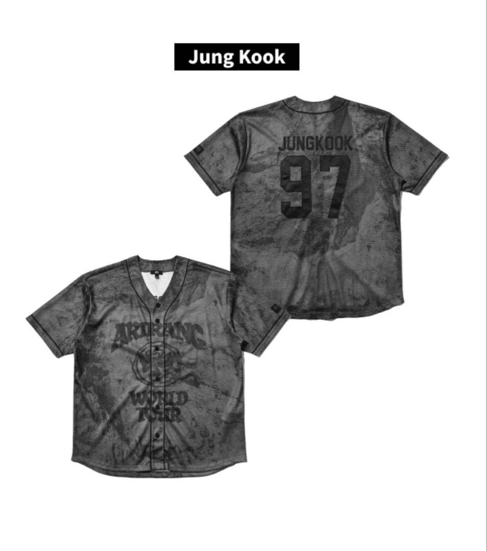 BTS Jungkook World Tour ARIRANG in Japan Official Merch Jersey