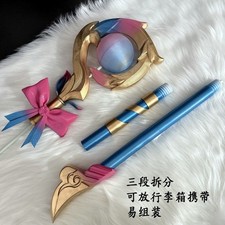 Honkai  Star Rail Hyacinthia Cosplay Prop 3D Printing Glowing Magic Staff Wand