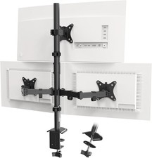 Triple Monitor Arm, 30.5 inch Tall pole Triple Monitor Stand for 3 x 13"-32" Scr