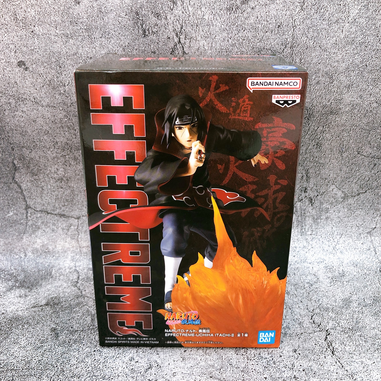 Naruto Shippuden Itachi Uchiha II EFFECTREME BANPRESTO Japan Sealed FASTSHIP NEW