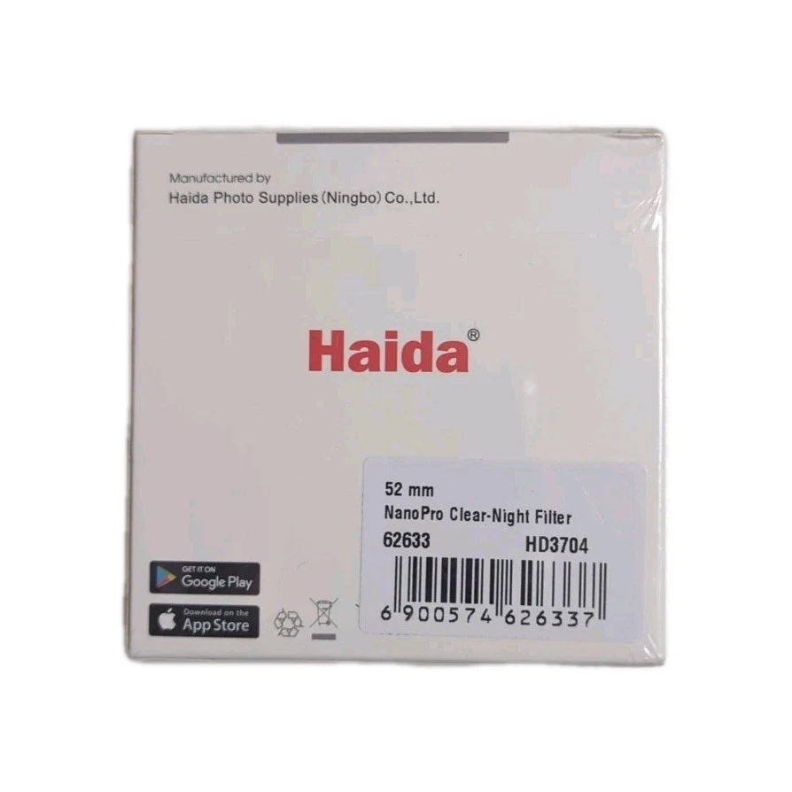 Haida 52mm NanoPro MC Clear Night Filter for Reducing Light Pollution (HD3704) - Image 3 of 4