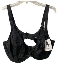 Sculptresse by Panache Women Roxie Plunge Lace Bra 9586 Underwire Sz 44FF  US 