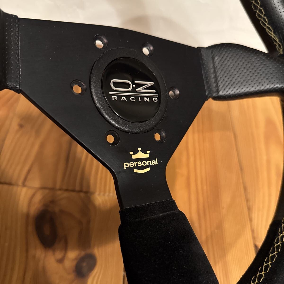 OZ Racing Personal Steering Wheel 350mm Suede Leather JDM Nardi