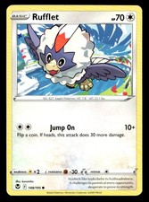 Rufflet 148/195 Swsh12: Spada e Scudo - Carta TCG Pokémon Regolare Tempesta Argento