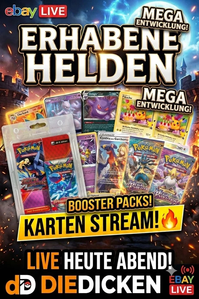 Pokemon Erhabene Helden & Mega Entwicklung