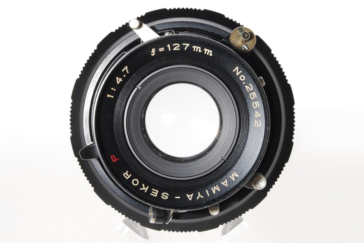 EX+5* Mamiya Sekor P 127mm F/4.7 Lens For Universal Press From