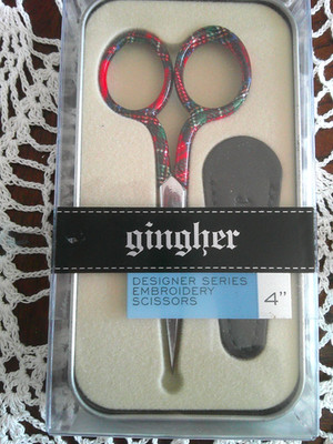 Gingher Designer Scissors- MIA 4'' SEALED